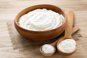 Crème sure pour améliorer la force masculine