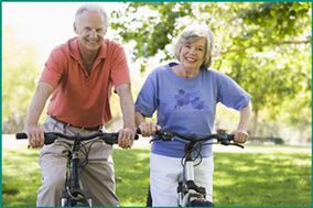 Exercice physique modéré pour restaurer 60 ans d'efficacité